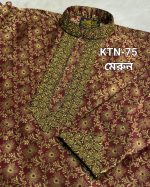 ১ নম্বর কাতান পাঞ্জাবি= KTN-70 (সাদা) - Image 7