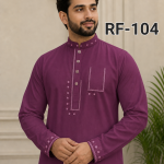 চায়না মাইক্রো সফট স্ট্রিচ পাঞ্জাবী= RF-104
