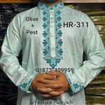 Panjabi Code: অলিভ =HR-311(100% পিওর সুতি কাপড়)