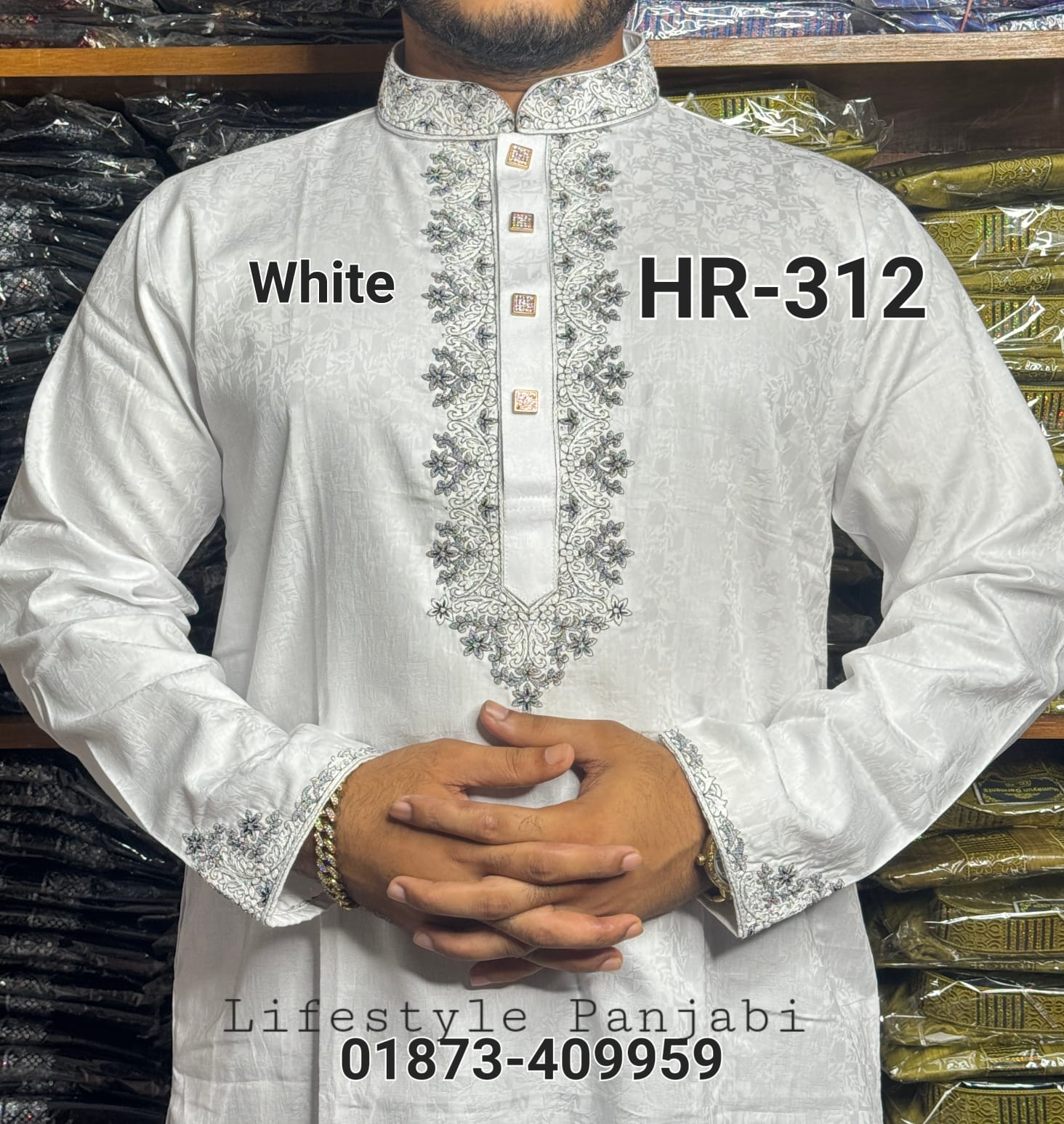 a715da88-6280-47be-bbb6-a5fbee98afca Panjabi Code: সাদা কালার=HR-312 - Image 1
