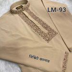 ভাঙচুর স্ট্রিচ কটন পাঞ্জাবি = LM-93 (বিস্কিট/ গোল্ডেন)