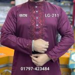 মাল্টি সিকোয়েন্স পাঞ্জাবি= LG-211 (জাম কালার)