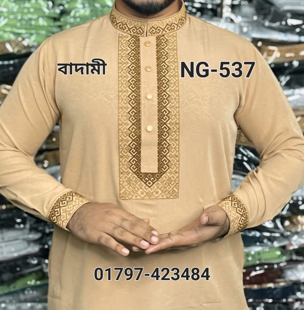 IMG-20251213-WA0011 ভাঙচুর স্ট্রিচ ভি.আই.পি পাঞ্জাবী= NG-537 (বাদমী) - Image 1