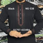 ভাঙচুর স্ট্রিচ ভি.আই.পি পাঞ্জাবী= NG-538 (কালো)