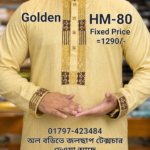 All Body Texture Panjabi= HM-80 (Golden Colour)